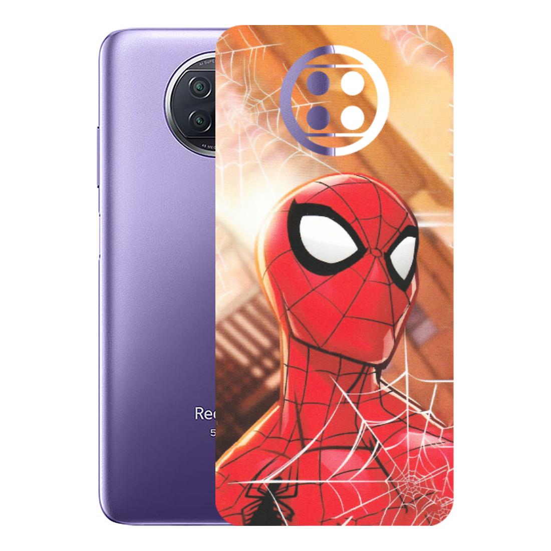 Xiaomi Redmi Phone Skins (All Models) - Spiderman Face New - Matte Finish (M-41) Redmi Note 9T 5G