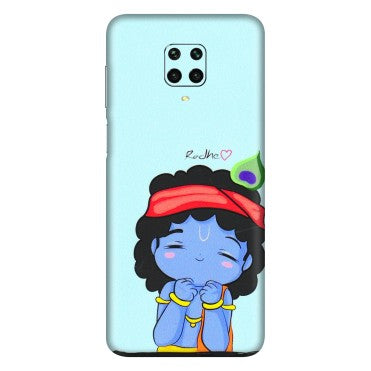 Xiaomi Redmi Phone Skins (All Models) - Radhe Radhe Cute Toon - 3D Embossed Finish (L-05) Redmi Note 9 Pro Max