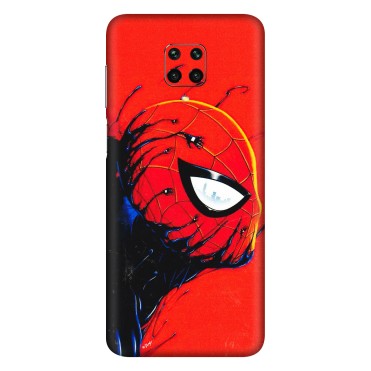 Xiaomi Redmi Phone Skins (All Models) - Spiderman Face Venom - 3D Embossed Finish (L-165) Redmi Note 9 Pro Max