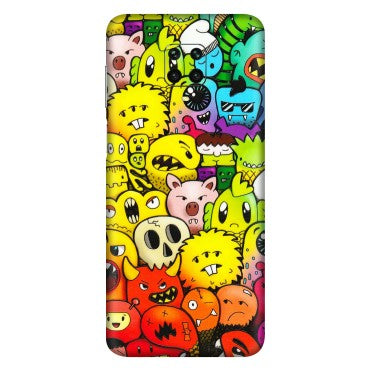 Xiaomi Redmi Phone Skins (All Models) - Angry Funkies - 3D Embossed Finish (L-169) Redmi Note 9 Pro Max