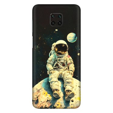 Xiaomi Redmi Phone Skins (All Models) - Astronaut in Space - 3D Embossed Finish (L-16) Redmi Note 9 Pro Max