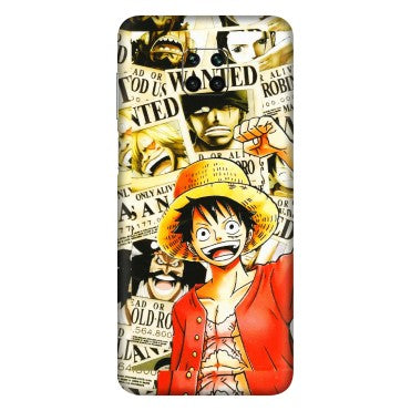 Xiaomi Redmi Phone Skins (All Models) - Luffy Anime - 3D Embossed Finish (L-177) Redmi Note 9 Pro Max