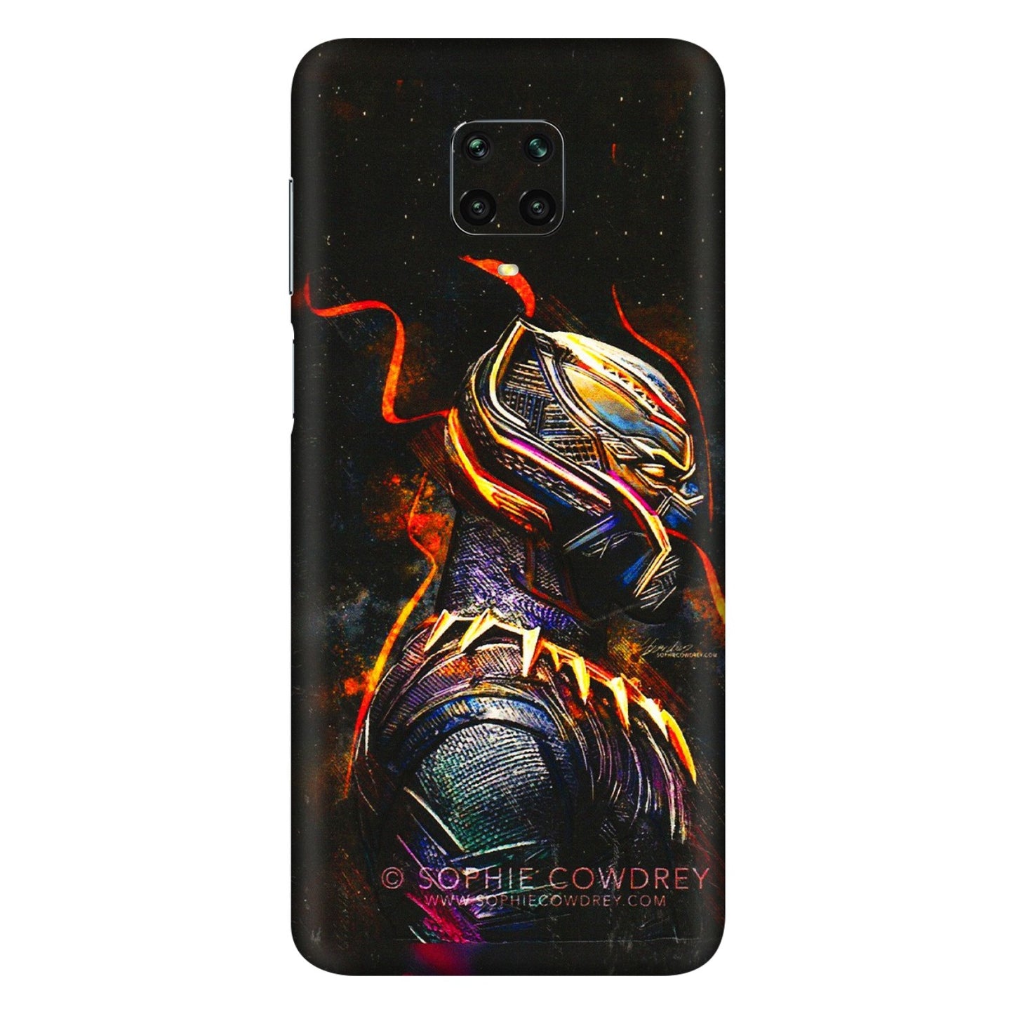 Xiaomi Redmi Phone Skins (All Models) - Black Panther - 3D Embossed Finish (L-190) Redmi Note 9 Pro Max
