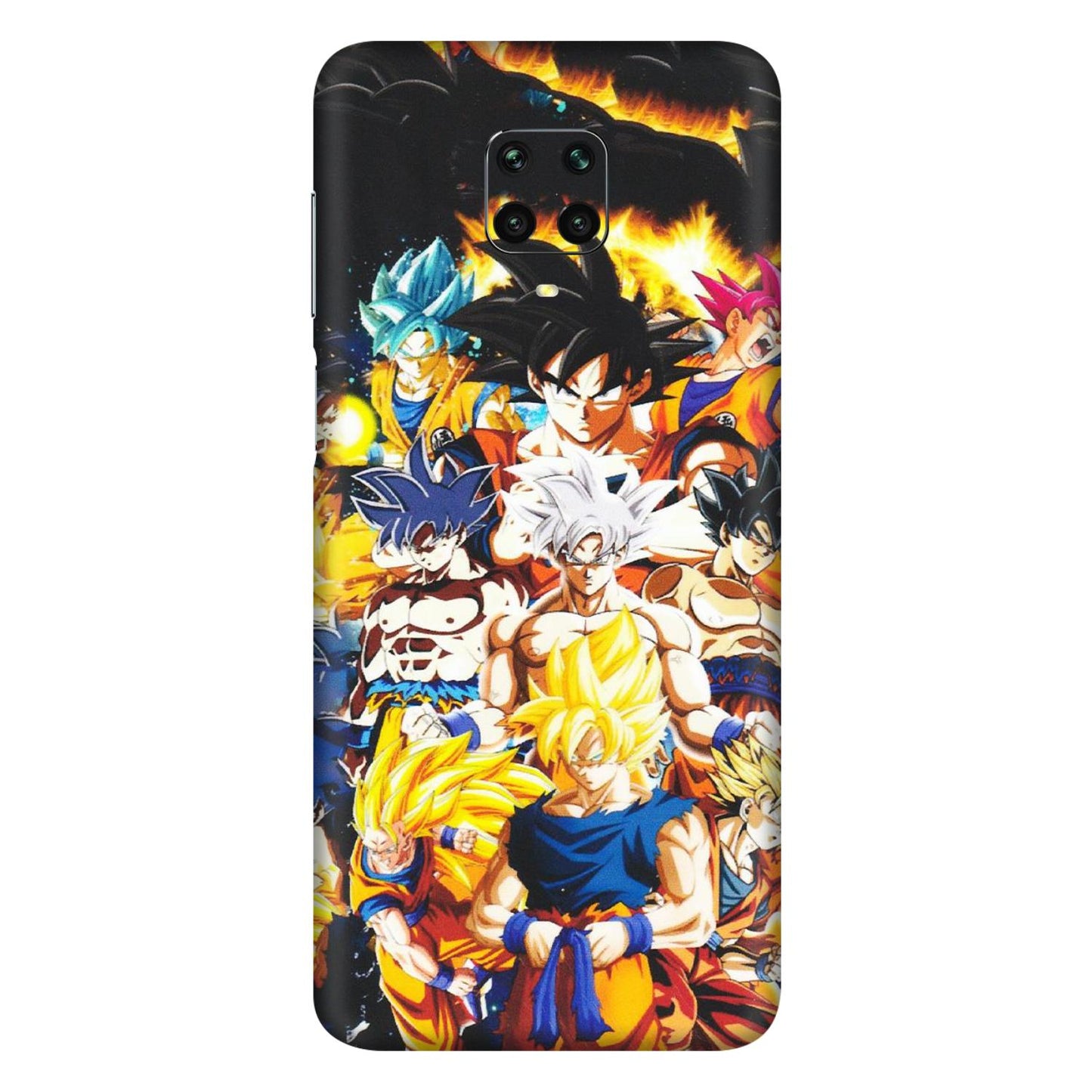 Xiaomi Redmi Phone Skins (All Models) - Ultimate Dragon Ball Z - Matte Finish (M-100) Redmi Note 9 Pro Max