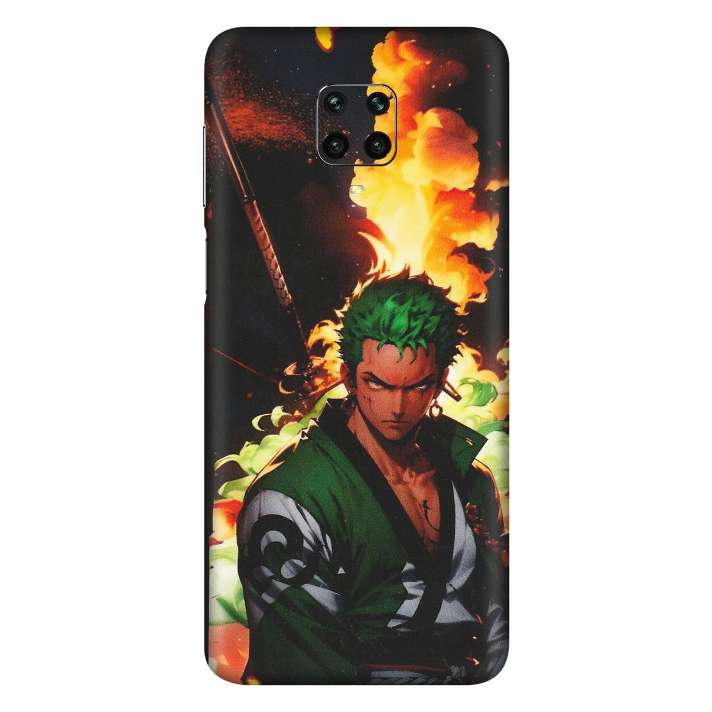 Xiaomi Redmi Phone Skins (All Models) - Roronoa Zoro - Matte Finish (M-102) Redmi Note 9 Pro Max