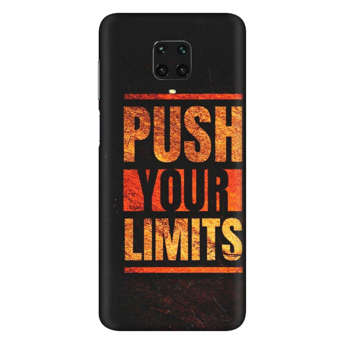 Xiaomi Redmi Phone Skins (All Models) - Push Your Limits - Matte Finish (M-118) Redmi Note 9 Pro Max
