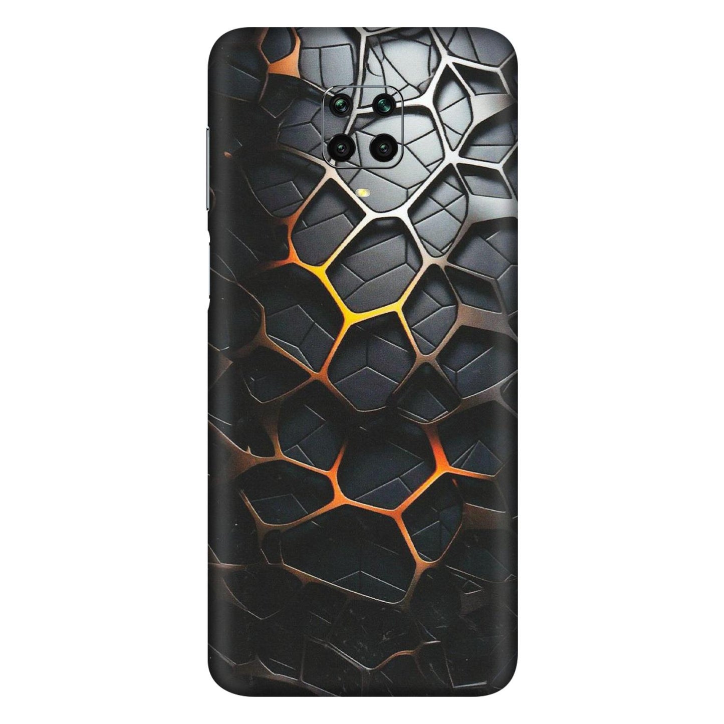 Xiaomi Redmi Phone Skins (All Models) - New Abstract Graphite Tiles - Matte Finish (M-130) Redmi Note 9 Pro Max