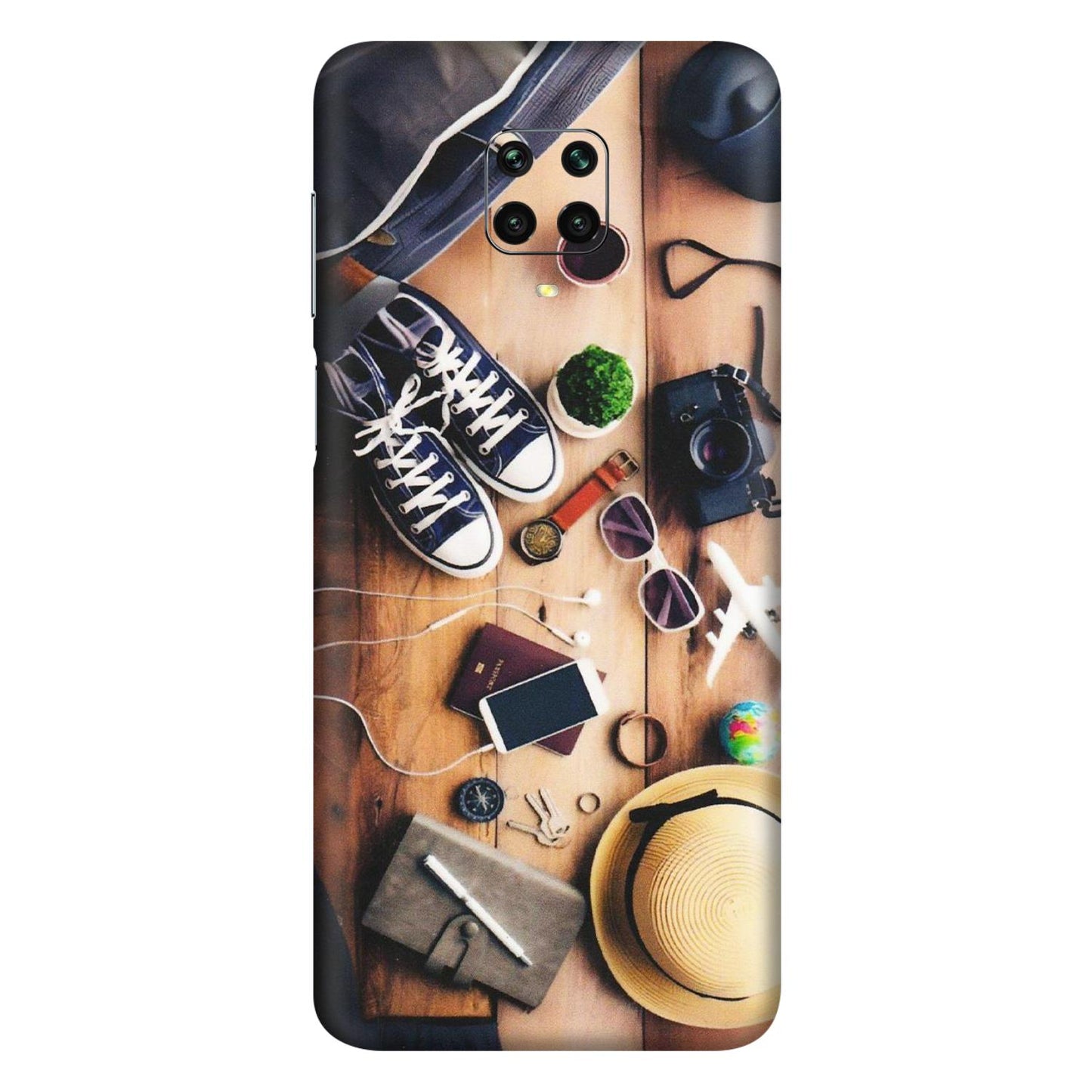 Xiaomi Redmi Phone Skins (All Models) - Travel Wanderlust - Matte Finish (M-133) Redmi Note 9 Pro Max