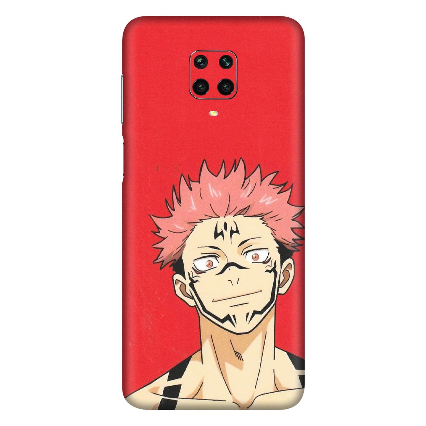 Xiaomi Redmi Phone Skins (All Models) - Ryomen Sukuna Fun Anime - Matte Finish (M-153) Redmi Note 9 Pro Max