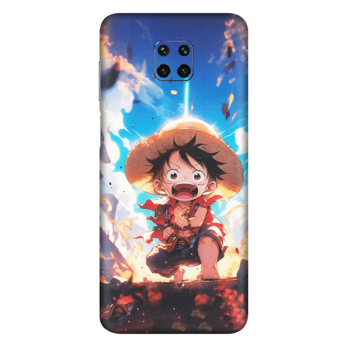Xiaomi Redmi Phone Skins (All Models) - Toon One Piece Cute Character - Matte Finish (M-35) Redmi Note 9 Pro Max