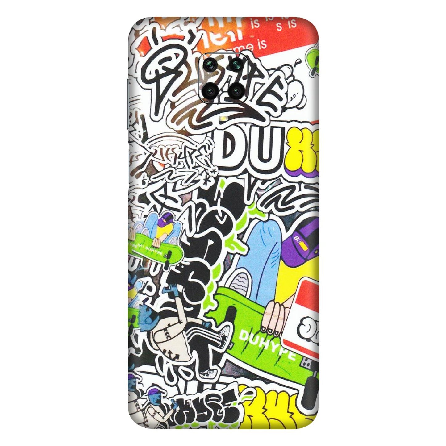 Xiaomi Redmi Phone Skins (All Models) - Dope Graffiti - Matte Finish (M-61) Redmi Note 9 Pro Max