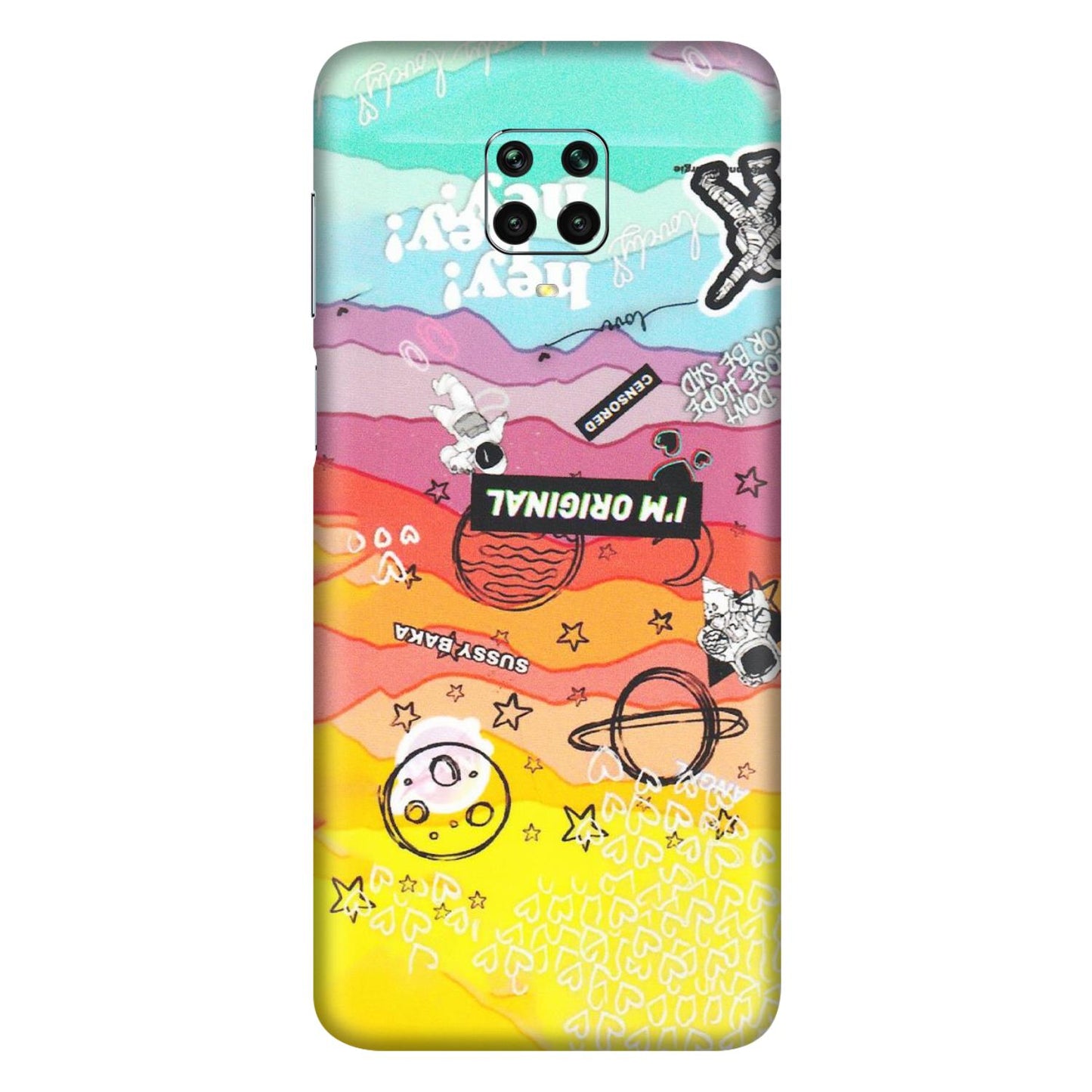 Xiaomi Redmi Phone Skins (All Models) - The Original Astronaut - Matte Finish (M-79) Redmi Note 9 Pro Max
