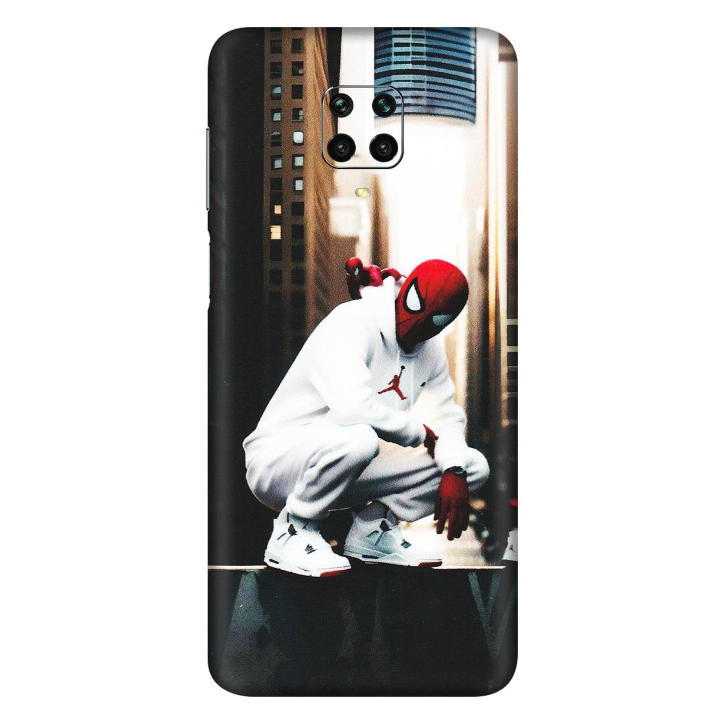 Xiaomi Redmi Phone Skins (All Models) - Sportsman Spider Man - Matte Finish (M-94) Redmi Note 9 Pro Max