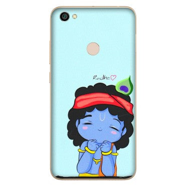 Xiaomi Redmi Phone Skins (All Models) - Radhe Radhe Cute Toon - 3D Embossed Finish (L-05) Redmi Y1