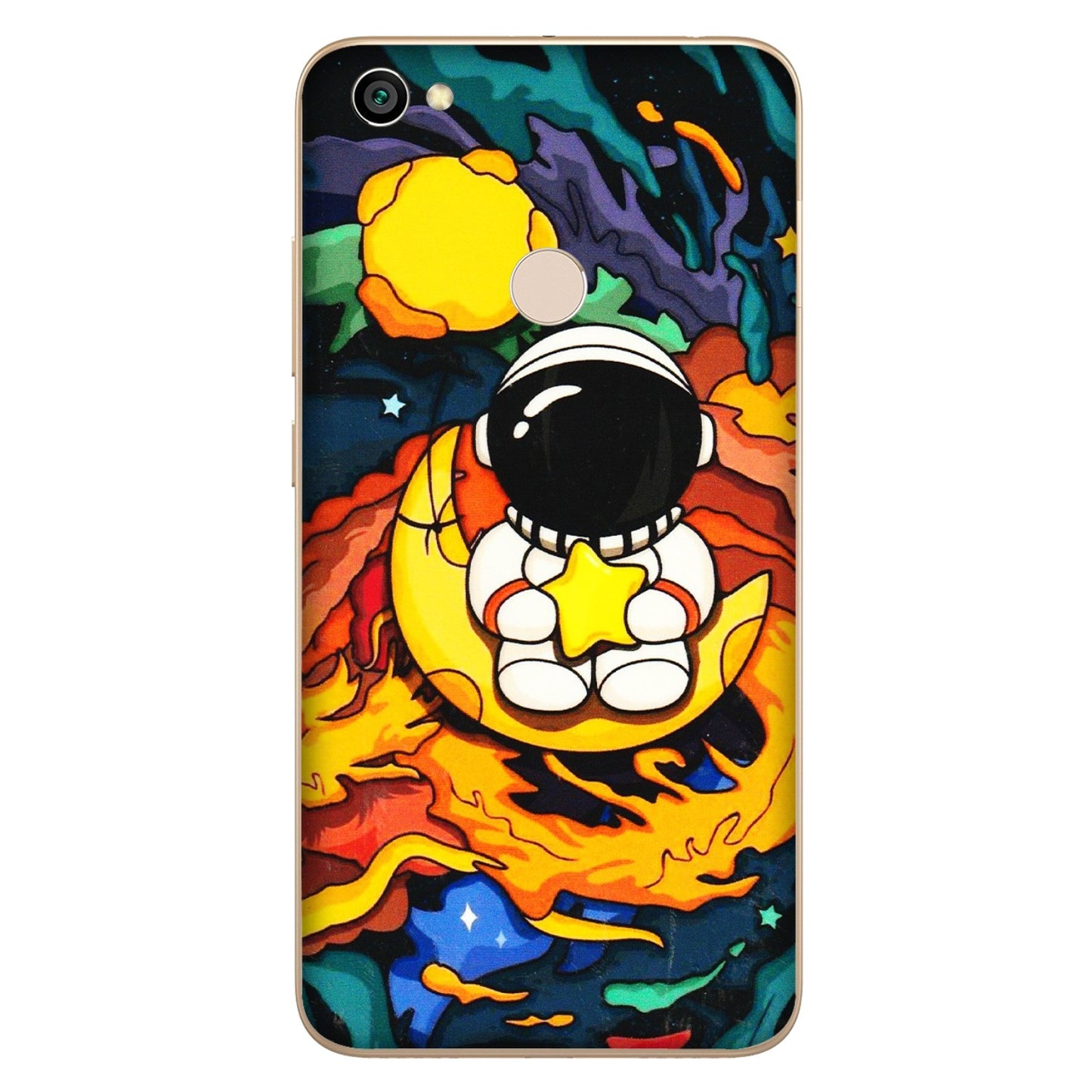 Xiaomi Redmi Phone Skins (All Models) - Baby Astronaut - 3D Embossed Finish (L-197) Redmi Y1