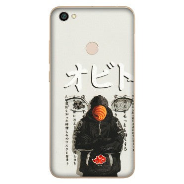 Xiaomi Redmi Phone Skins (All Models) - Obito Anime Eye - 3D Embossed Finish (L-19) Redmi Y1