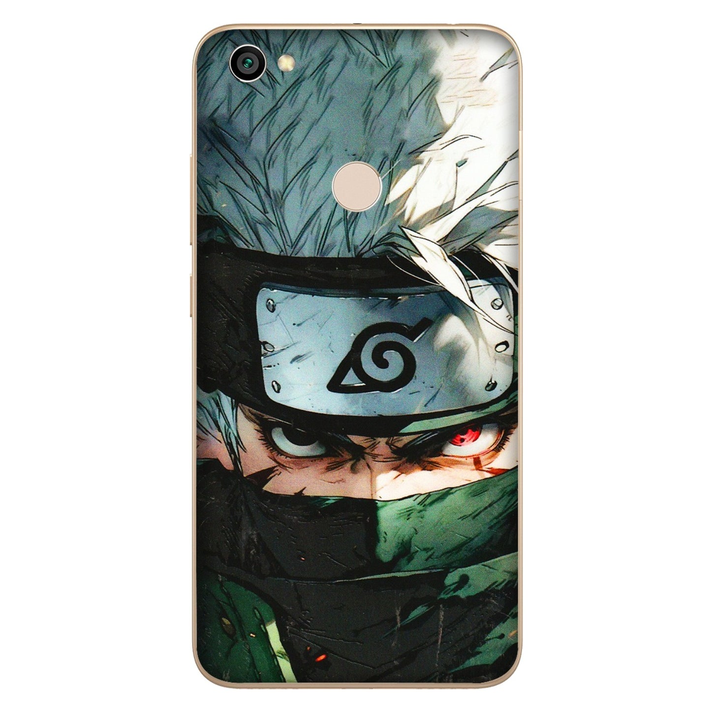 Xiaomi Redmi Phone Skins (All Models) - Kakashi Red Eye Focus - 3D Embossed Finish (L-227) Redmi Y1