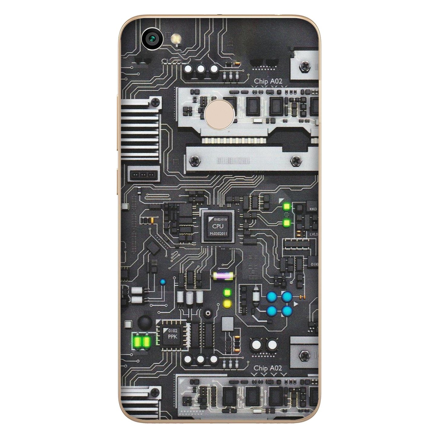 Xiaomi Redmi Phone Skins (All Models) - Motherboard Internals - Matte Finish (M-135) Redmi Y1