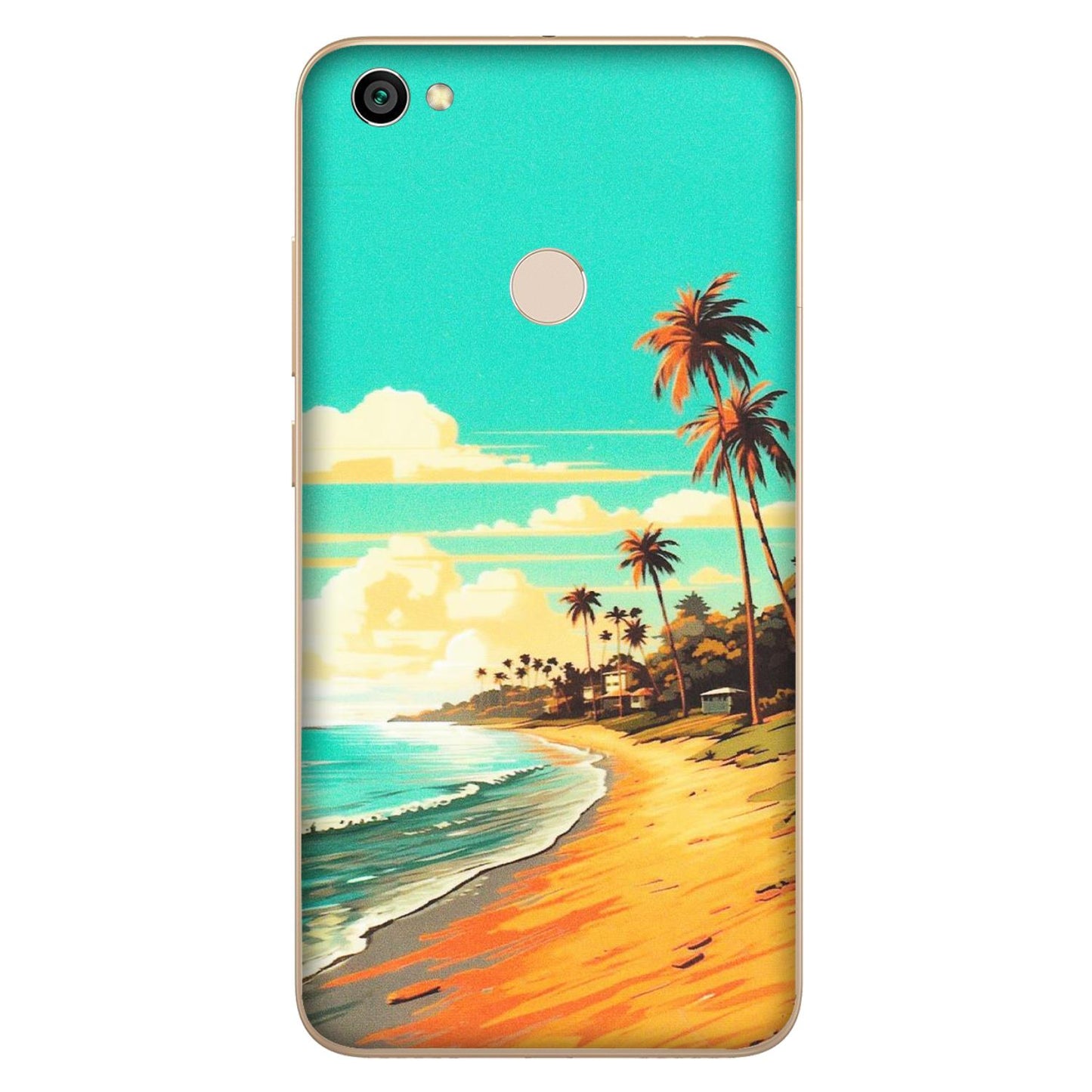 Xiaomi Redmi Phone Skins (All Models) - Miami Beach - Matte Finish (M-136) Redmi Y1