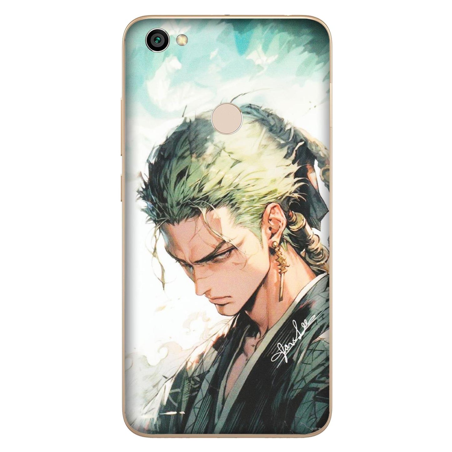 Xiaomi Redmi Phone Skins (All Models) - Pirate Hunter One Piece Anime - Matte Finish (M-157) Redmi Y1