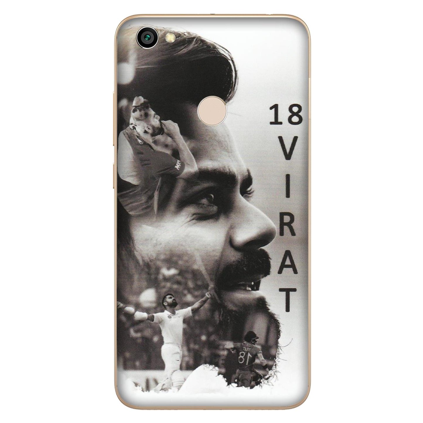 Xiaomi Redmi Phone Skins (All Models) - Virat Kohli Cricketer - Matte Finish (M-163) Redmi Y1