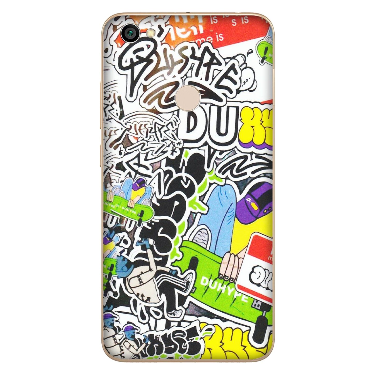 Xiaomi Redmi Phone Skins (All Models) - Dope Graffiti - Matte Finish (M-61) Redmi Y1