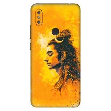 Xiaomi Redmi Phone Skins (All Models) - Shiv Shakti - 3D Embossed Finish (L-14) Redmi Y2