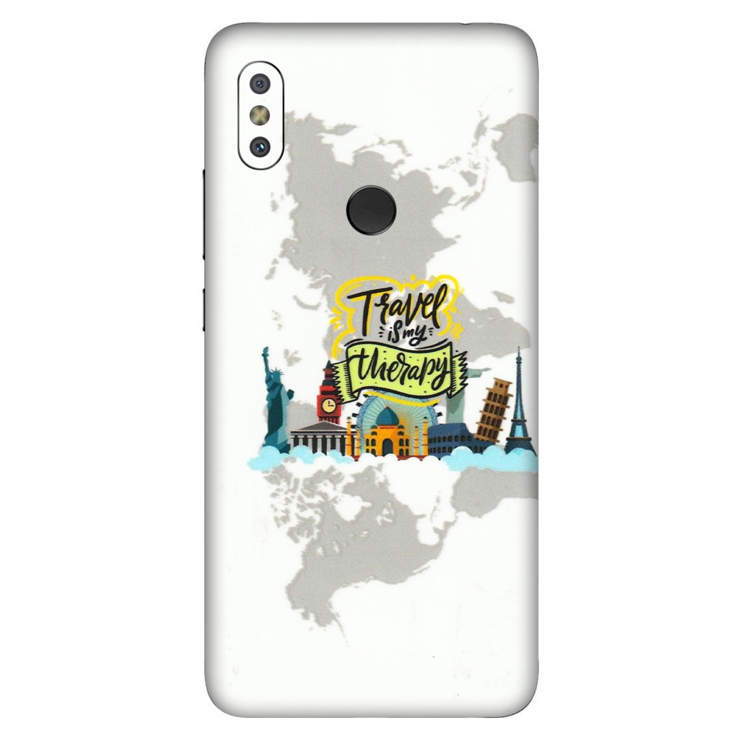 Xiaomi Redmi Phone Skins (All Models) - Travel Therapy - 3D Embossed Finish (L-199) Redmi Y2