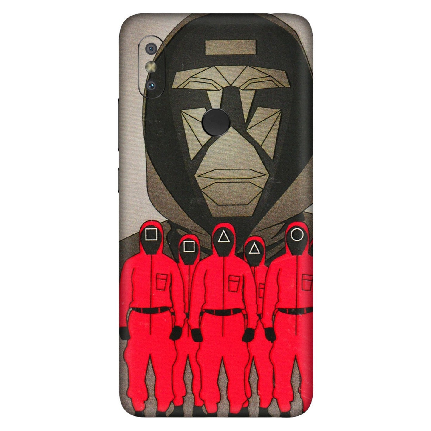 Xiaomi Redmi Phone Skins (All Models) - Squid Game Hero - 3D Embossed Finish (L-245) Redmi Y2