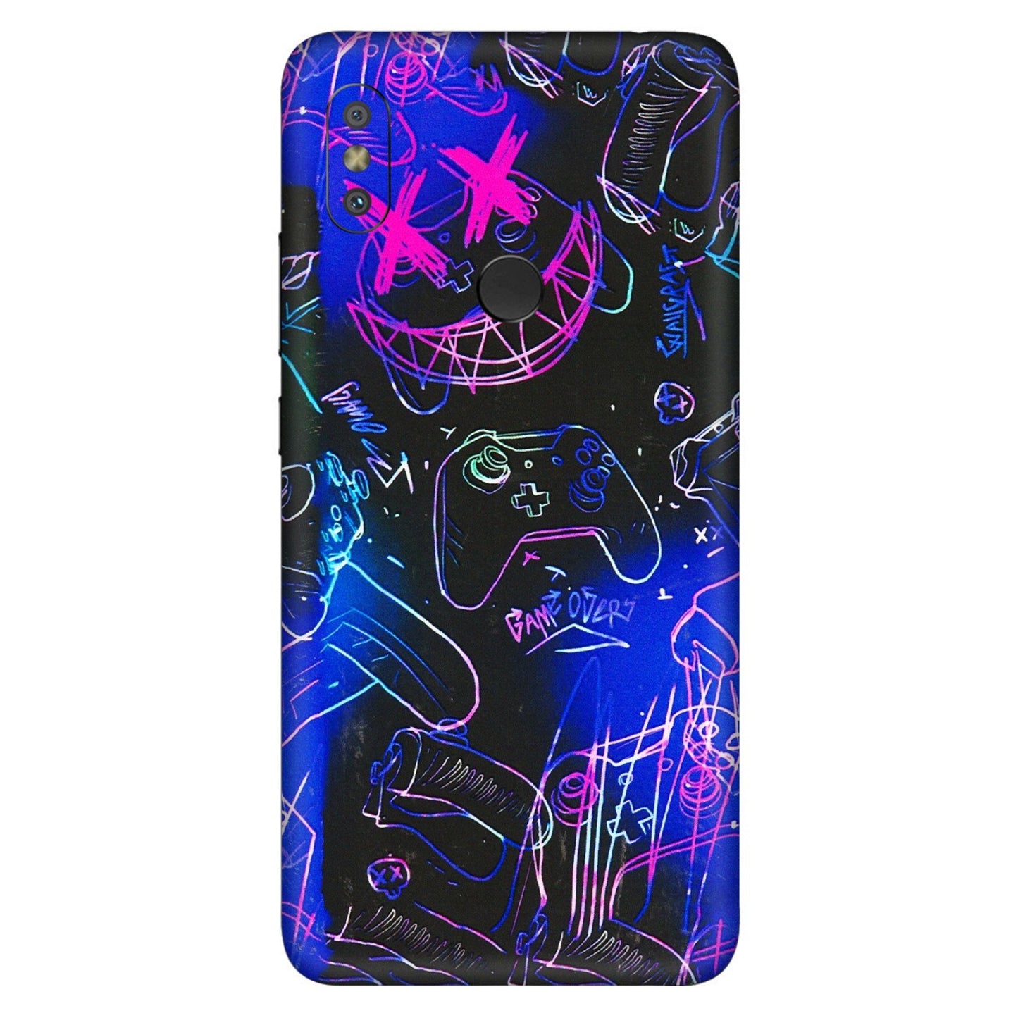 Xiaomi Redmi Phone Skins (All Models) - Gamers Paradise - 3D Embossed Finish (L-258) Redmi Y2