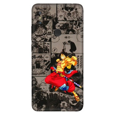 Xiaomi Redmi Phone Skins (All Models) - One Piece Rocket Punch Manga - 3D Embossed Finish (L-25) Redmi Y2