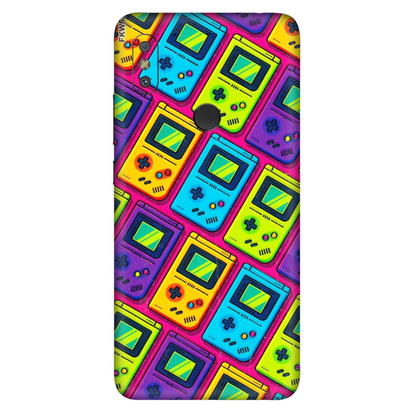 Xiaomi Redmi Phone Skins (All Models) - Gameboy Colourful - 3D Embossed Finish (L-266) Redmi Y2