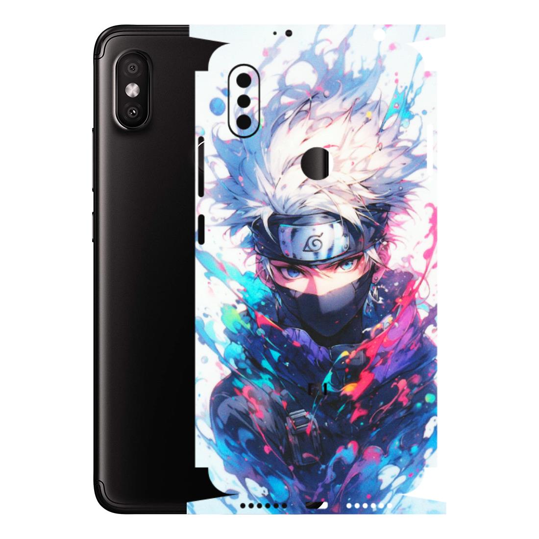 Xiaomi Redmi Phone Skins (All Models) - Naruto Face Mask - Matte Finish (M-03) Redmi Y2