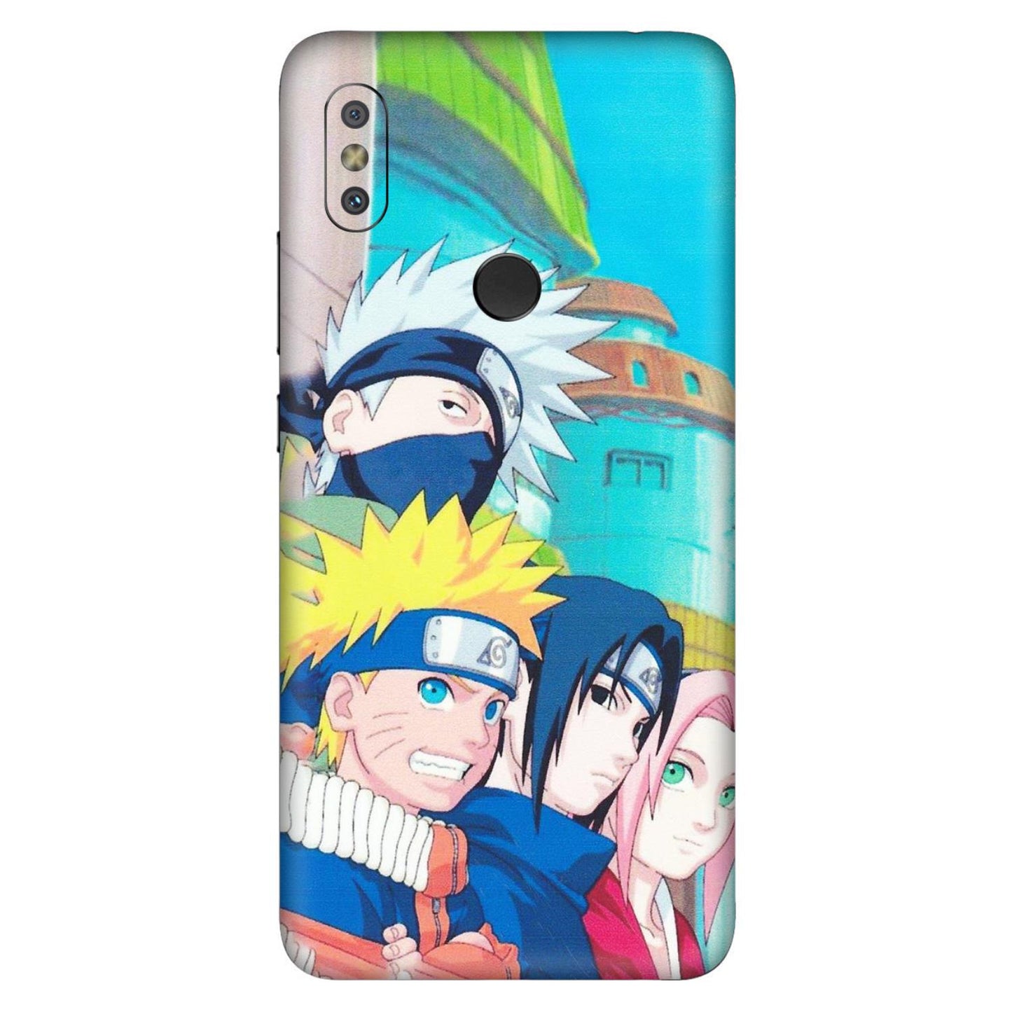 Xiaomi Redmi Phone Skins (All Models) - Team Minato And Kakashi - Matte Finish (M-101) Redmi Y2