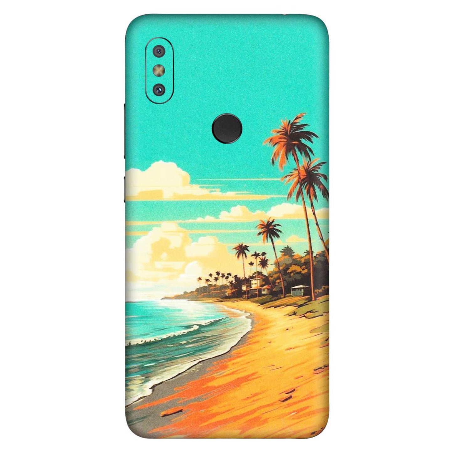 Xiaomi Redmi Phone Skins (All Models) - Miami Beach - Matte Finish (M-136) Redmi Y2