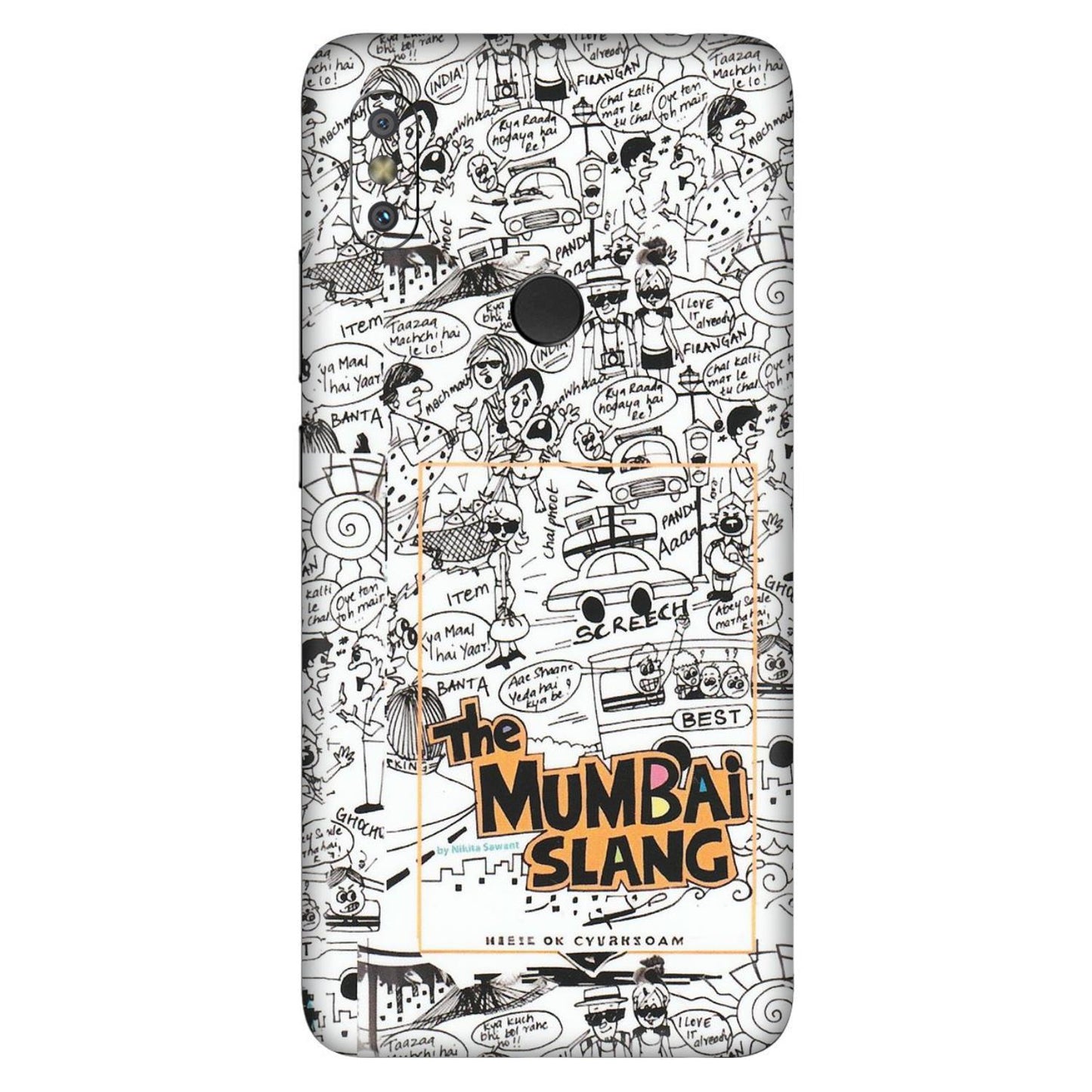 Xiaomi Redmi Phone Skins (All Models) - The Mumbai Slang - Matte Finish (M-142) Redmi Y2