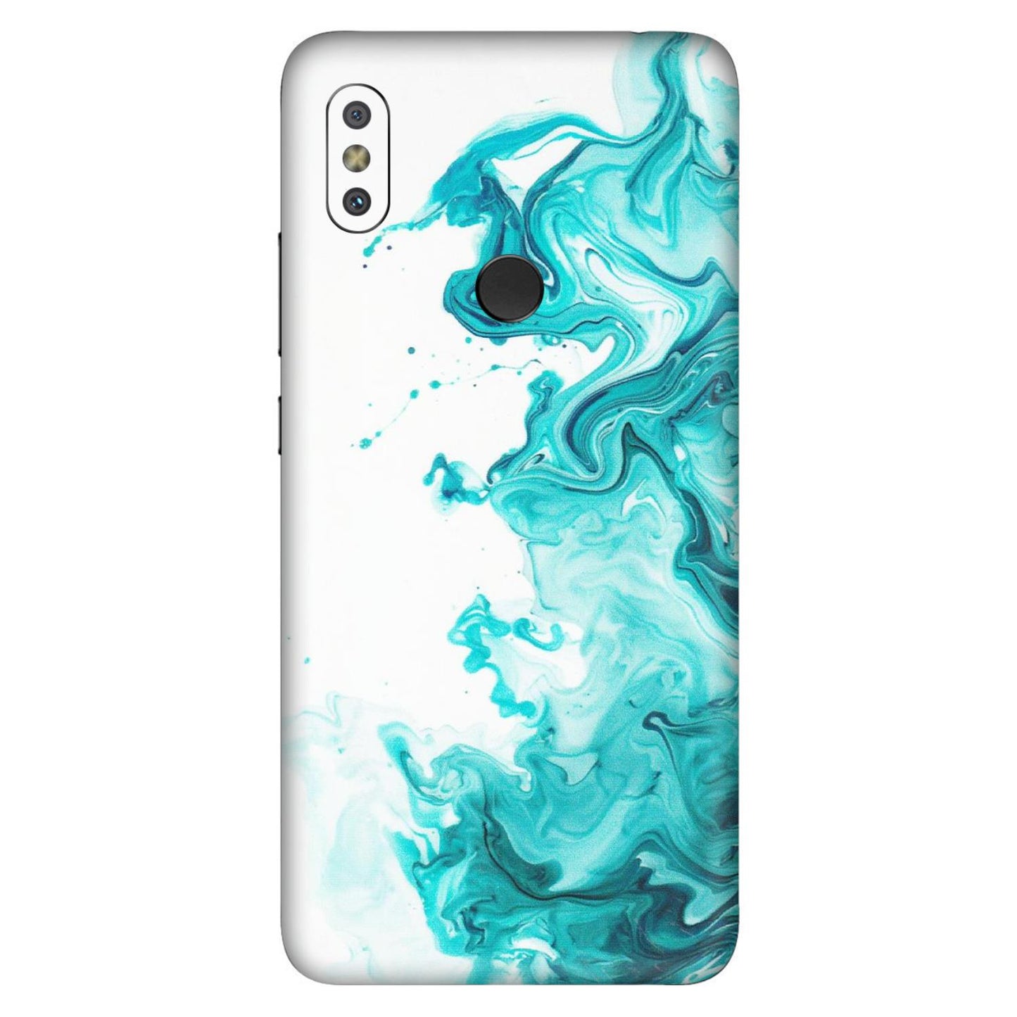 Xiaomi Redmi Phone Skins (All Models) - Sky Blue Abstract Colour - Matte Finish (M-146) Redmi Y2