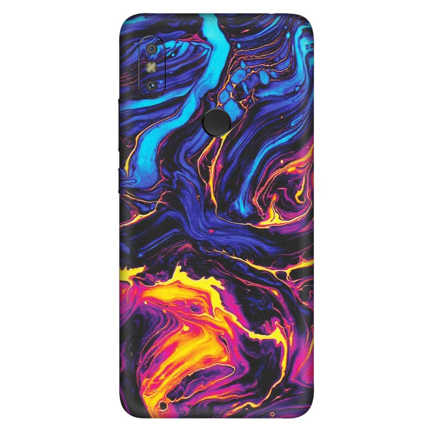 Xiaomi Redmi Phone Skins (All Models) - Abstract Paint Classy - Matte Finish (M-15) Redmi Y2