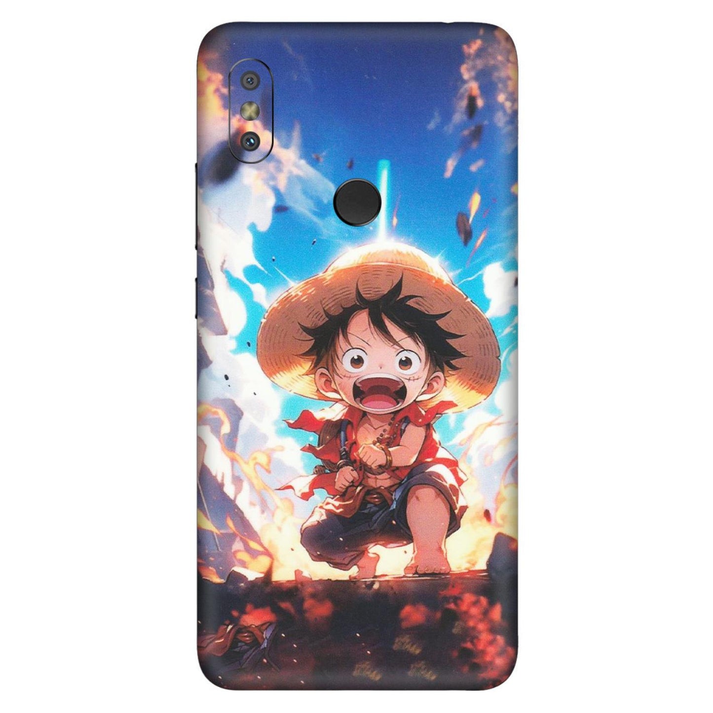 Xiaomi Redmi Phone Skins (All Models) - Toon One Piece Cute Character - Matte Finish (M-35) Redmi Y2