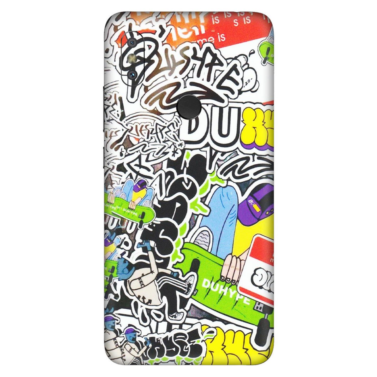 Xiaomi Redmi Phone Skins (All Models) - Dope Graffiti - Matte Finish (M-61) Redmi Y2