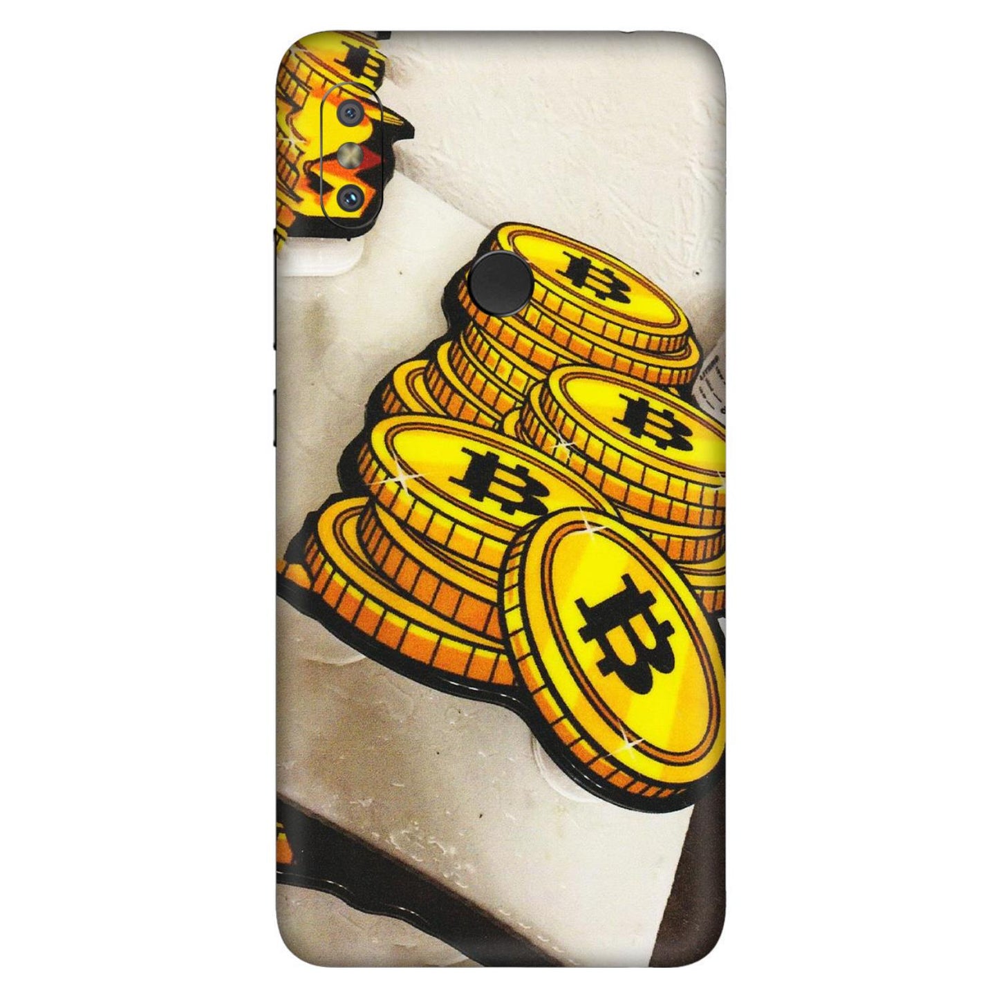 Xiaomi Redmi Phone Skins (All Models) - Billionaire Bitcoin Collection - Matte Finish (M-92) Redmi Y2