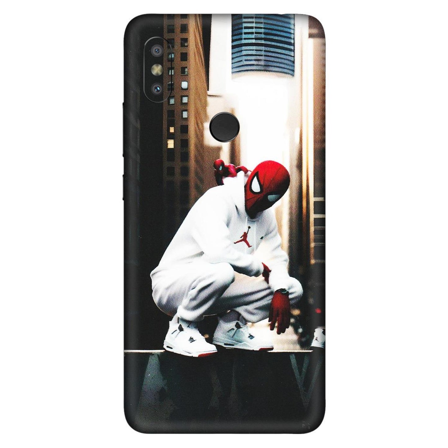 Xiaomi Redmi Phone Skins (All Models) - Sportsman Spider Man - Matte Finish (M-94) Redmi Y2
