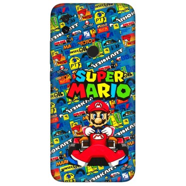 Xiaomi Redmi Phone Skins (All Models) - Super Mario Kart - 3D Embossed Finish (L-140) Redmi Y3