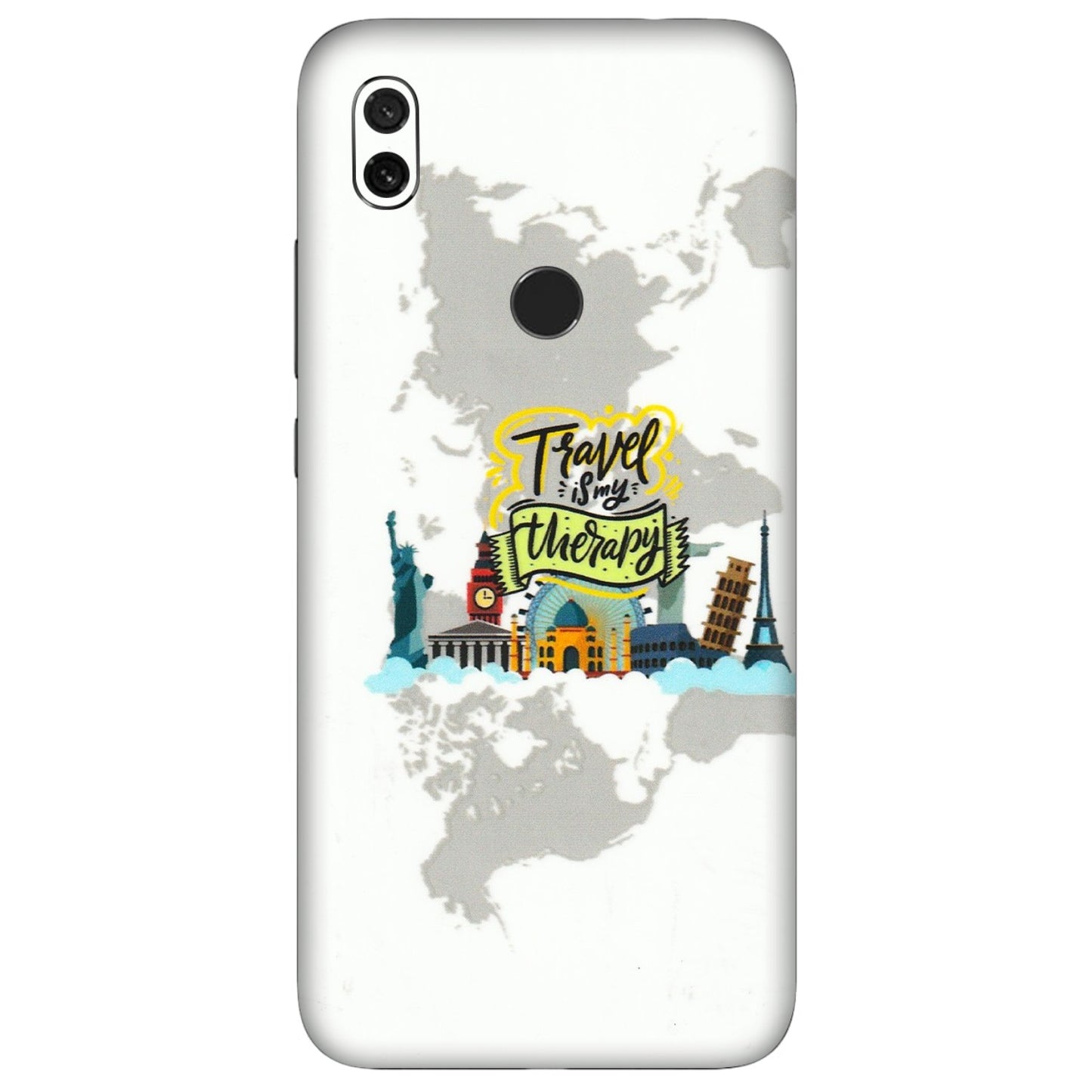 Xiaomi Redmi Phone Skins (All Models) - Travel Therapy - 3D Embossed Finish (L-199) Redmi Y3