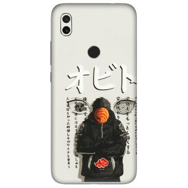 Xiaomi Redmi Phone Skins (All Models) - Obito Anime Eye - 3D Embossed Finish (L-19) Redmi Y3