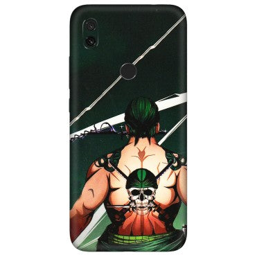 Xiaomi Redmi Phone Skins (All Models) - Zoro Anime - 3D Embossed Finish (L-23) Redmi Y3