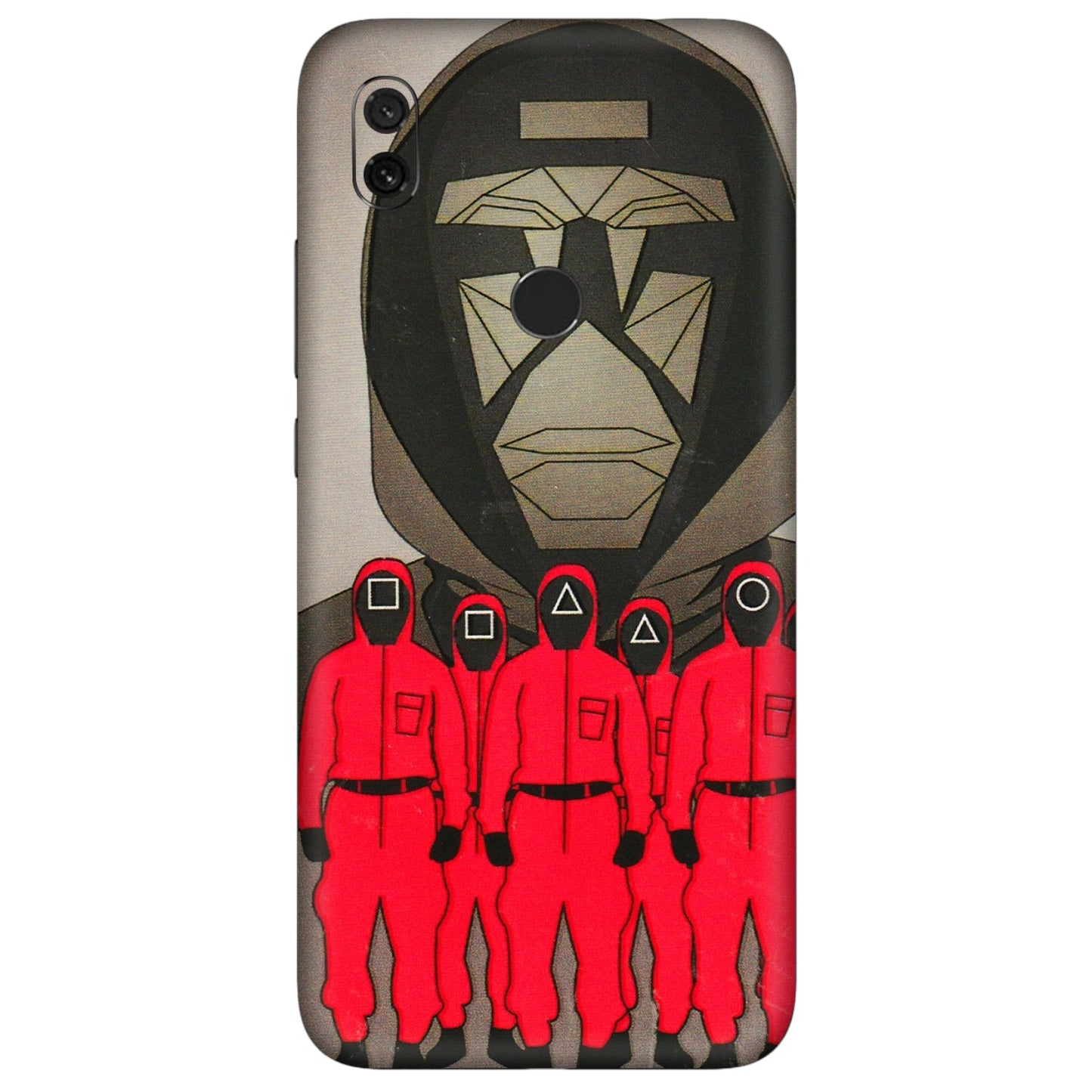 Xiaomi Redmi Phone Skins (All Models) - Squid Game Hero - 3D Embossed Finish (L-245) Redmi Y3
