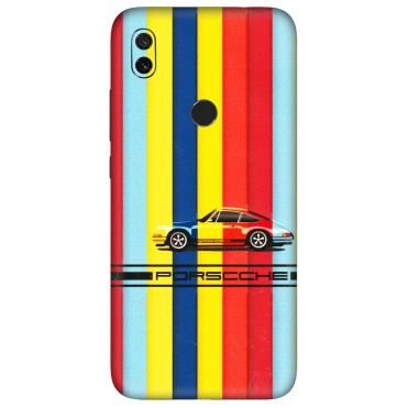 Xiaomi Redmi Phone Skins (All Models) - Multicolour Porche - 3D Embossed Finish (L-39) Redmi Y3