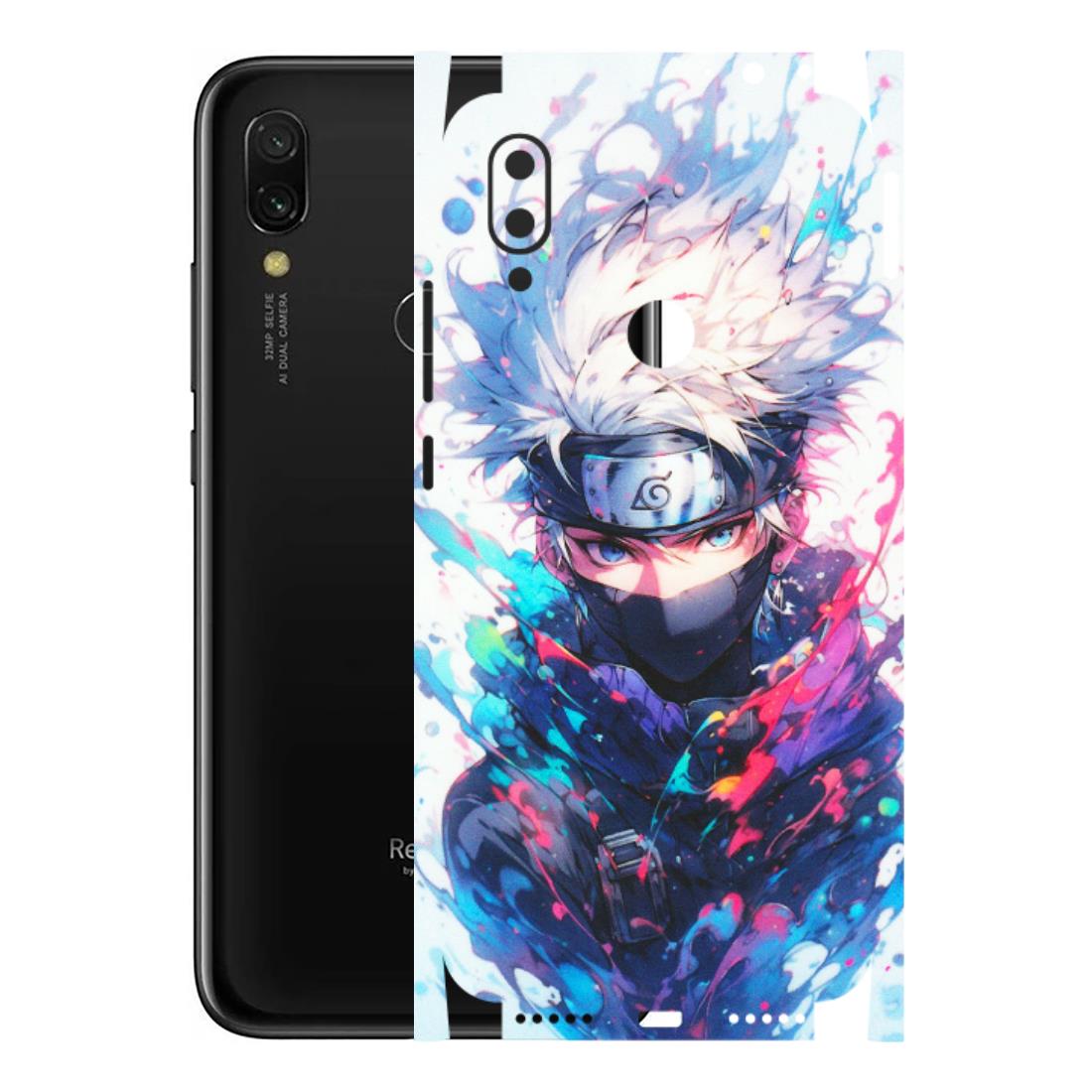 Xiaomi Redmi Phone Skins (All Models) - Naruto Face Mask - Matte Finish (M-03) Redmi Y3