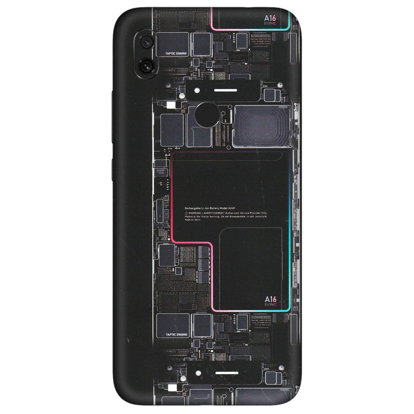 Xiaomi Redmi Phone Skins (All Models) - Motherboard Circuit Layout - Matte Finish (M-117) Redmi Y3